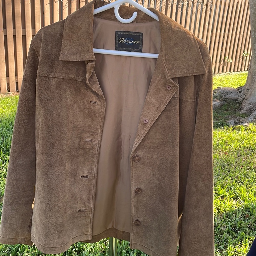Leather jacket for women size s-m